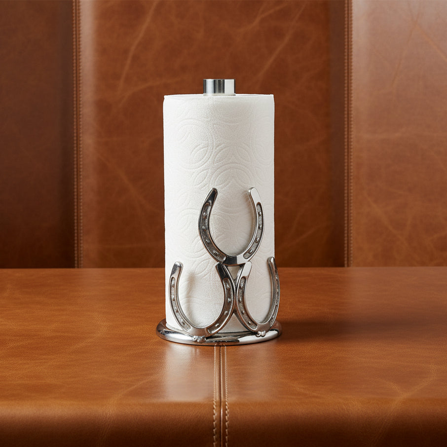 Arthur Court Equestrian Horseshoe Towel Holder