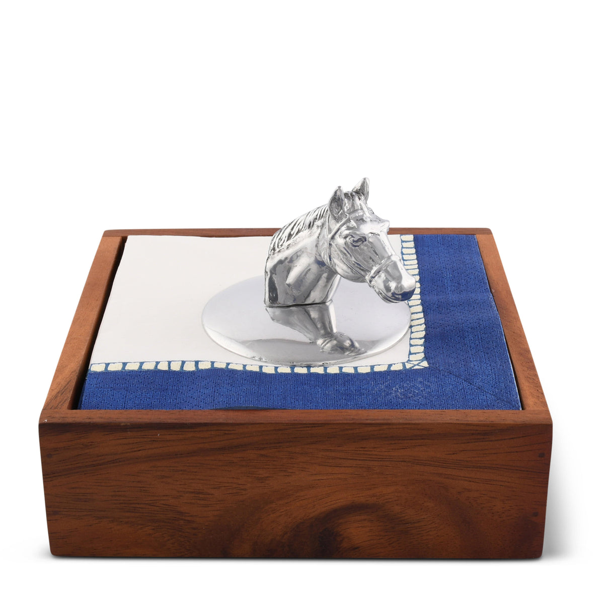 Arthur Court Equestrian Napkin Weight -Horse Head