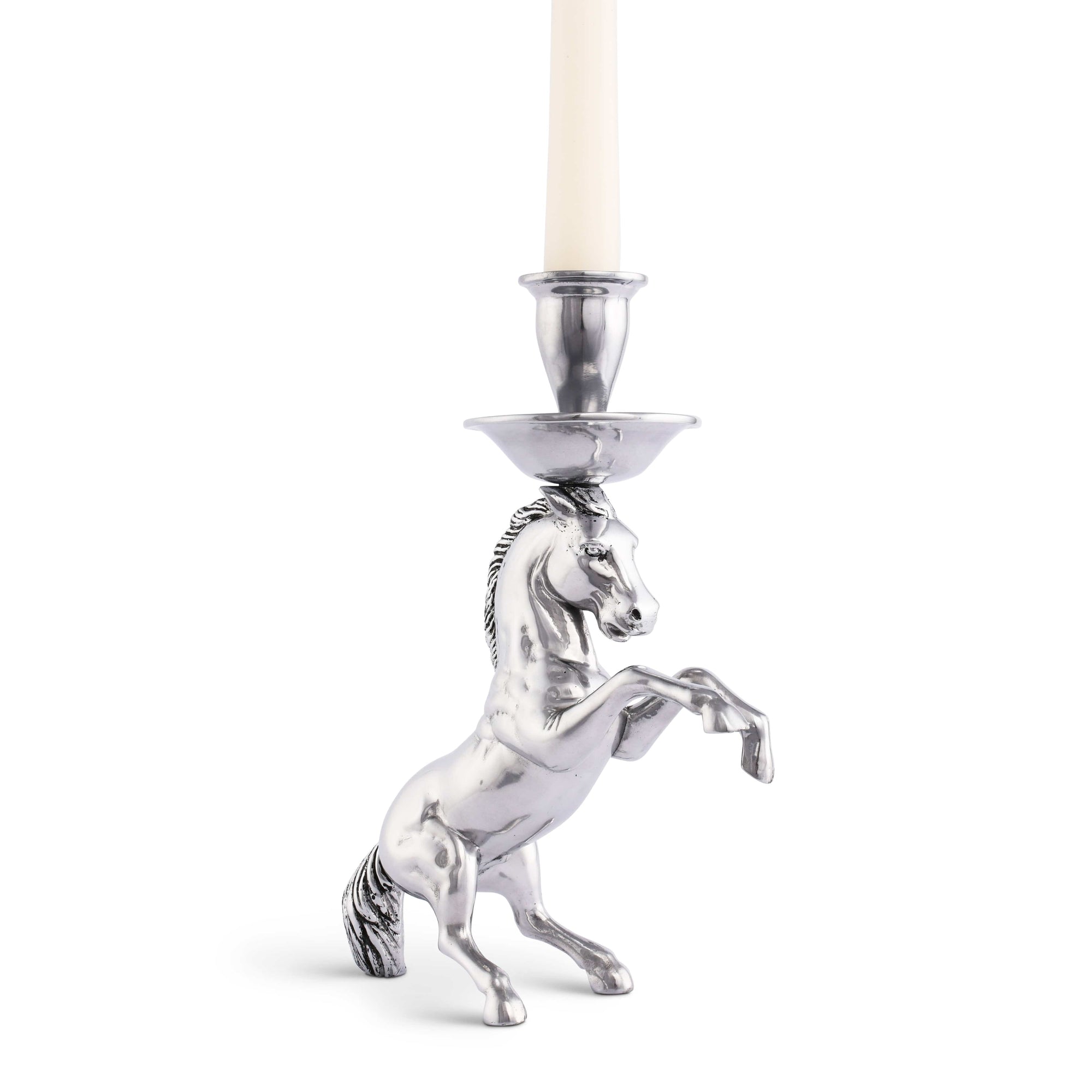 Rearing Horse Candle Stick Holder