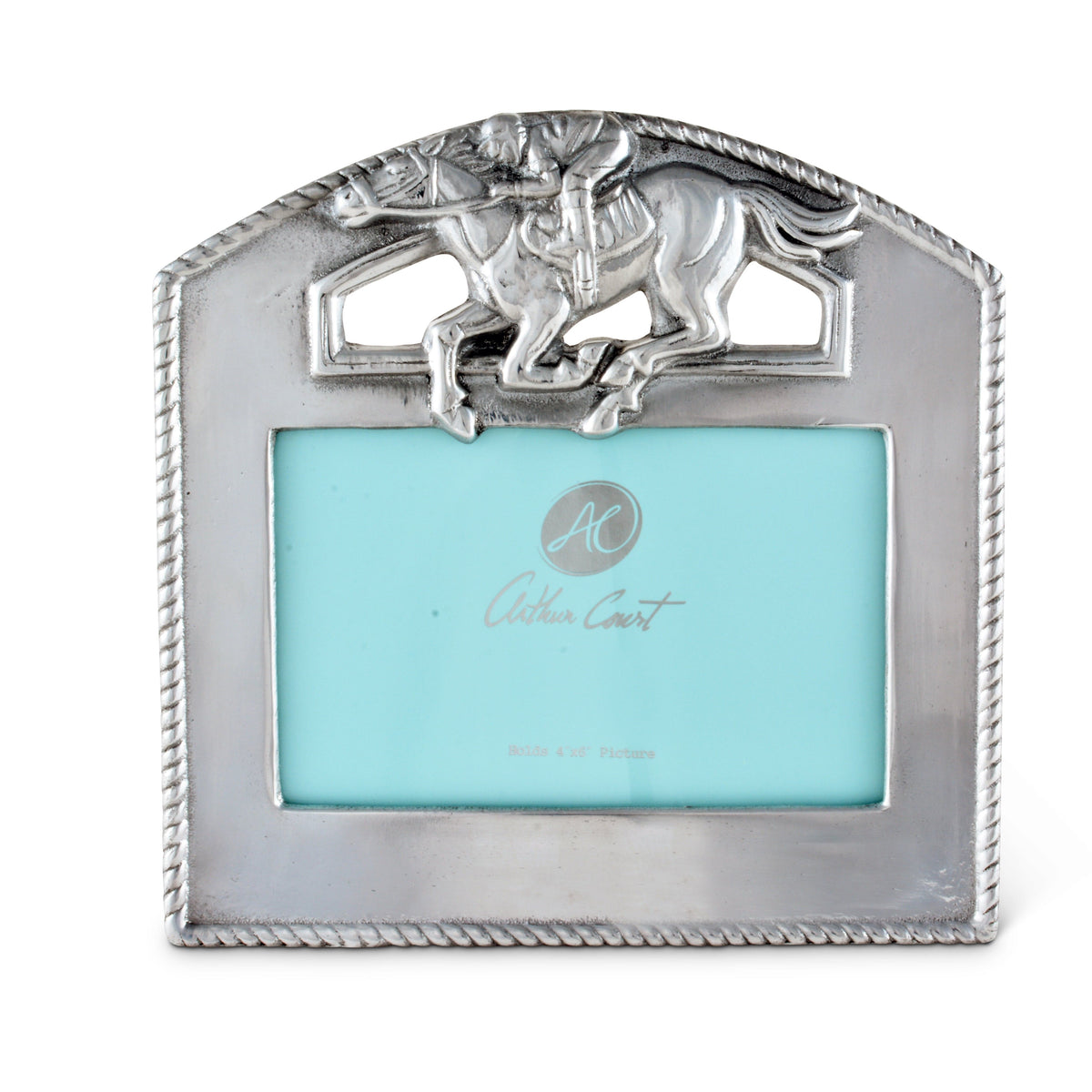 Arthur Court Equestrian Thoroughbred Photo Frame 4x6