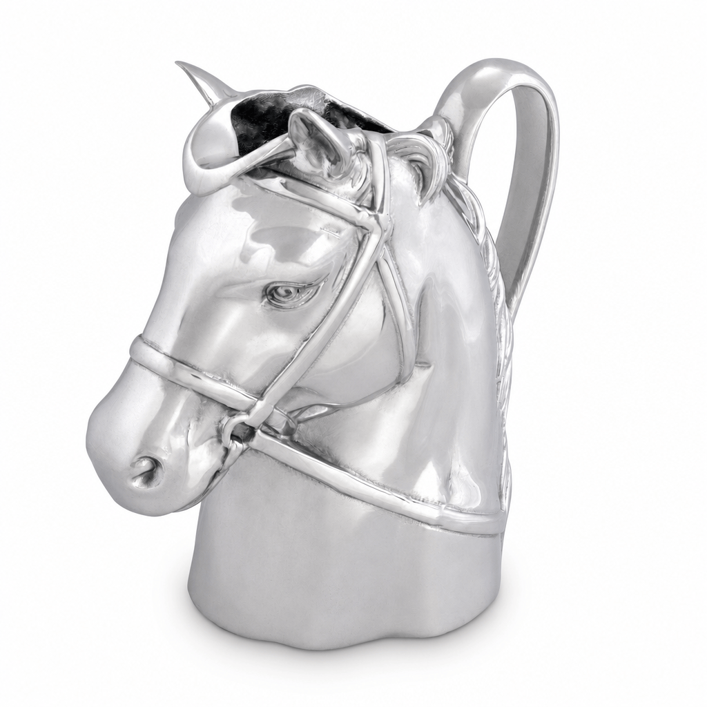 Arthur Court Equestrian Thoroughbred Pitcher