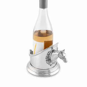 Arthur Court Equestrian Wine Caddy - Horse Head