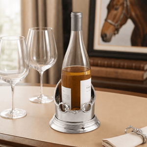 Arthur Court Equestrian Wine Caddy - Horse Head
