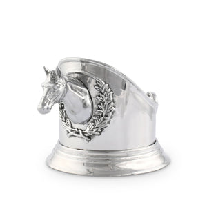 Arthur Court Equestrian Wine Caddy - Horse Head