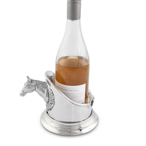 Arthur Court Equestrian Wine Caddy - Horse Head