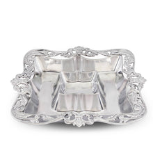 Arthur Court Fleur De Lis Acanthus Chip and Dip