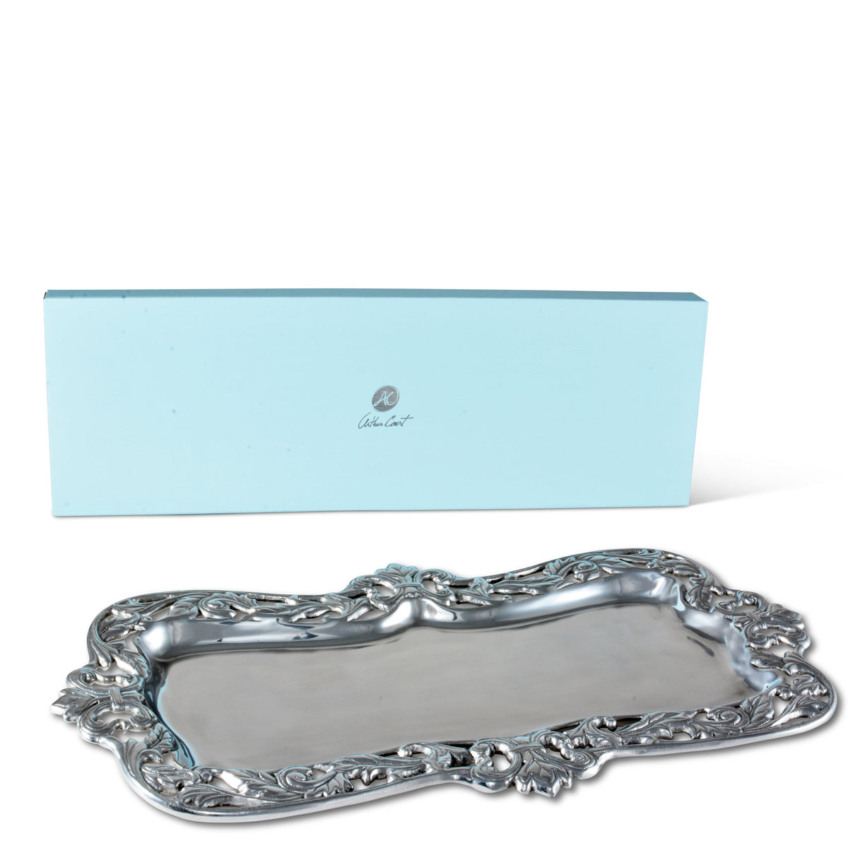 Arthur Court Fleur De Lis Fleur-De-Lis Acanthus Oblong