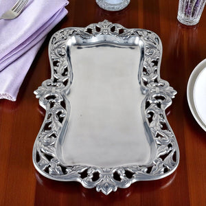 Arthur Court Fleur De Lis Fleur-De-Lis Acanthus Oblong