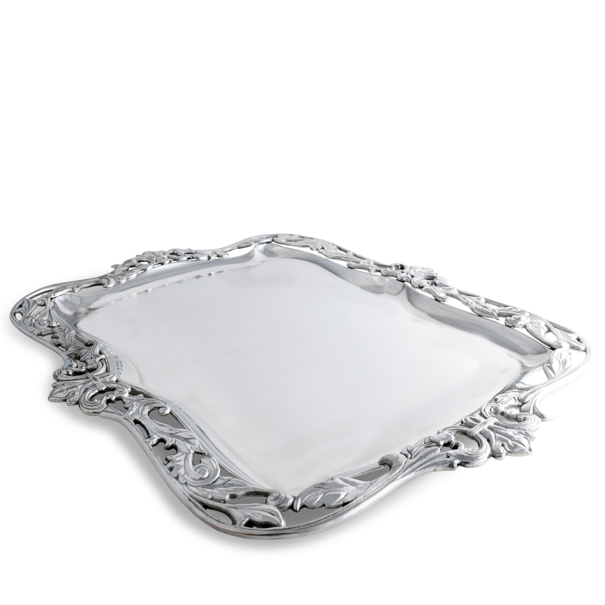 Arthur Court Fleur De Lis Fleur-De-Lis Acanthus Platter