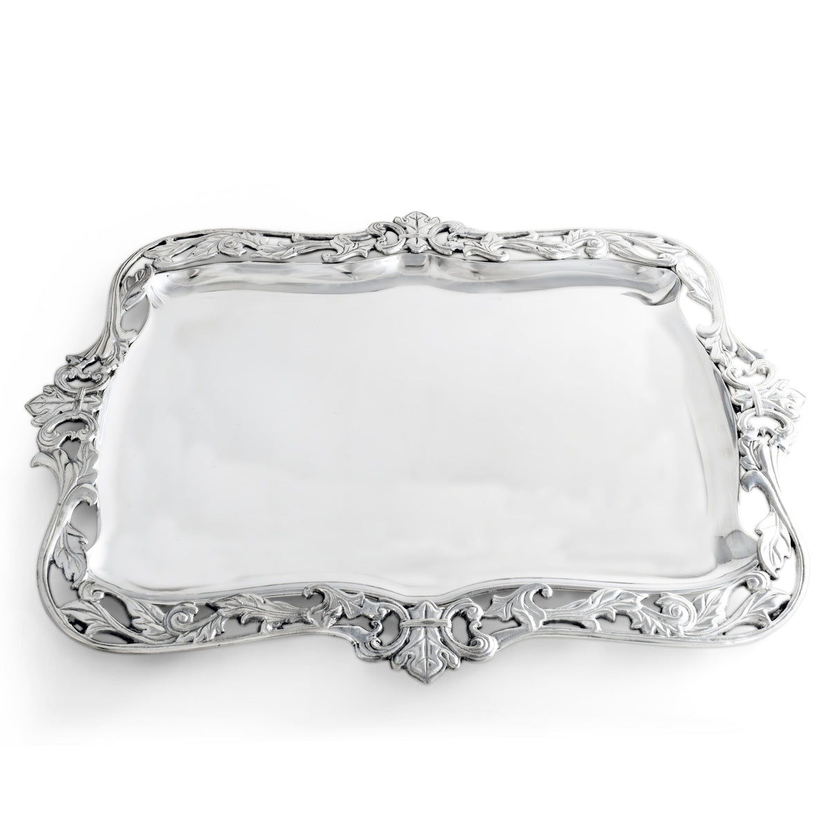Arthur Court Fleur De Lis Fleur-De-Lis Acanthus Platter