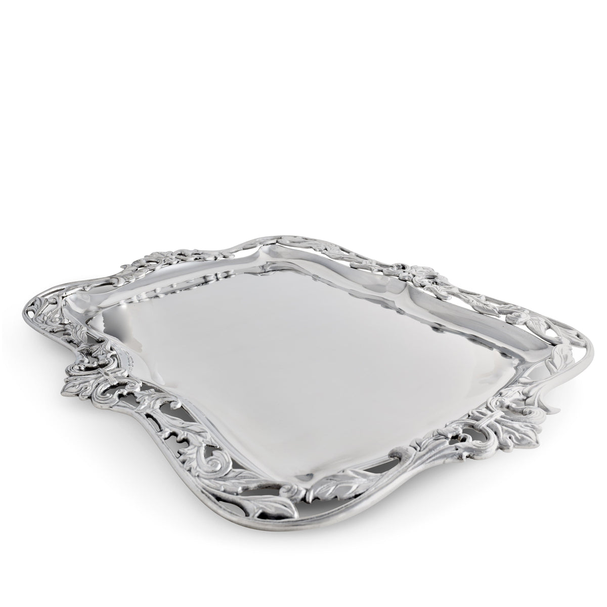 Arthur Court Fleur De Lis Fleur-De-Lis Acanthus Platter