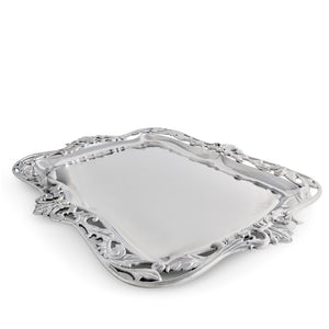 Arthur Court Fleur De Lis Fleur-De-Lis Acanthus Platter