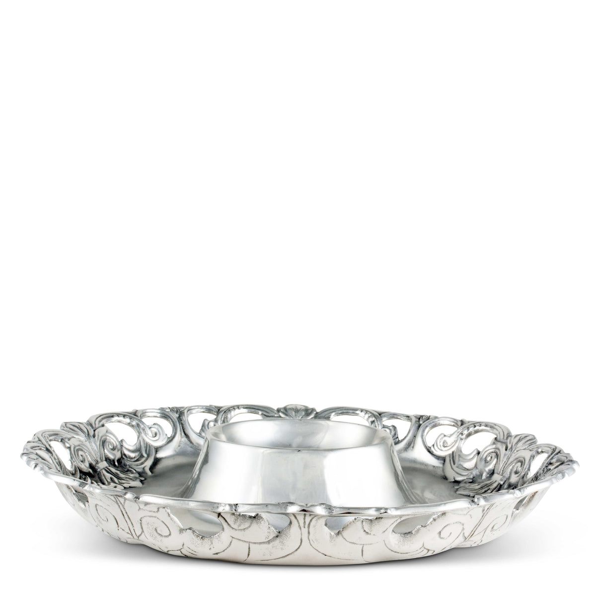 Arthur Court Fleur De Lis Fleur-De-Lis Chip and Dip