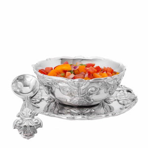 Arthur Court Fleur De Lis Fleur-De-Lis Condiment Server
