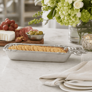 Arthur Court Fleur De Lis Fleur De Lis Cracker Serving Tray