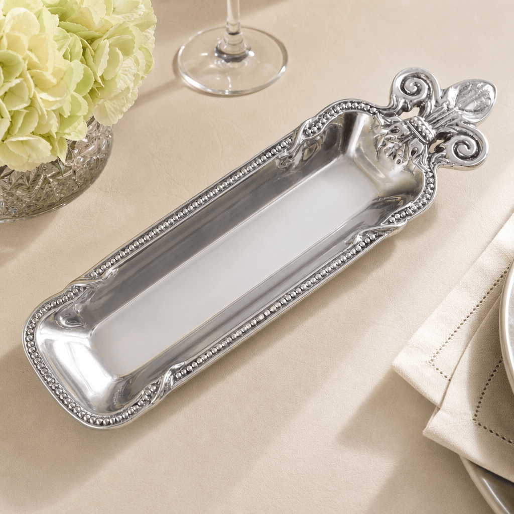 Arthur Court Fleur De Lis Fleur De Lis Cracker Serving Tray