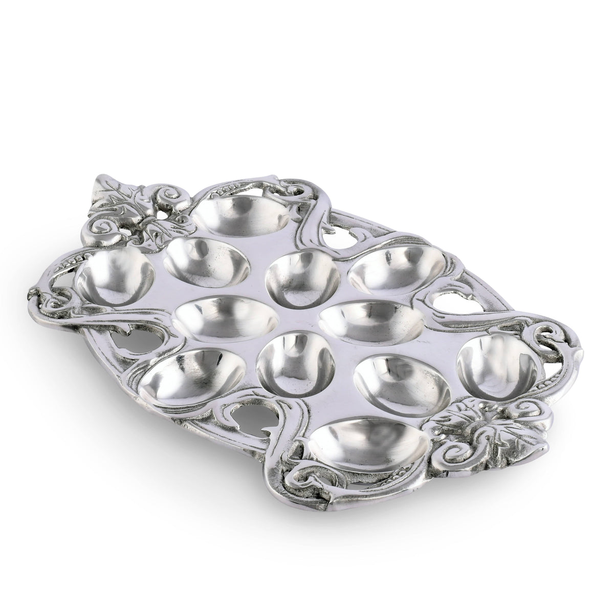 Arthur Court Fleur De Lis Fleur-De-Lis Deviled Egg Holder