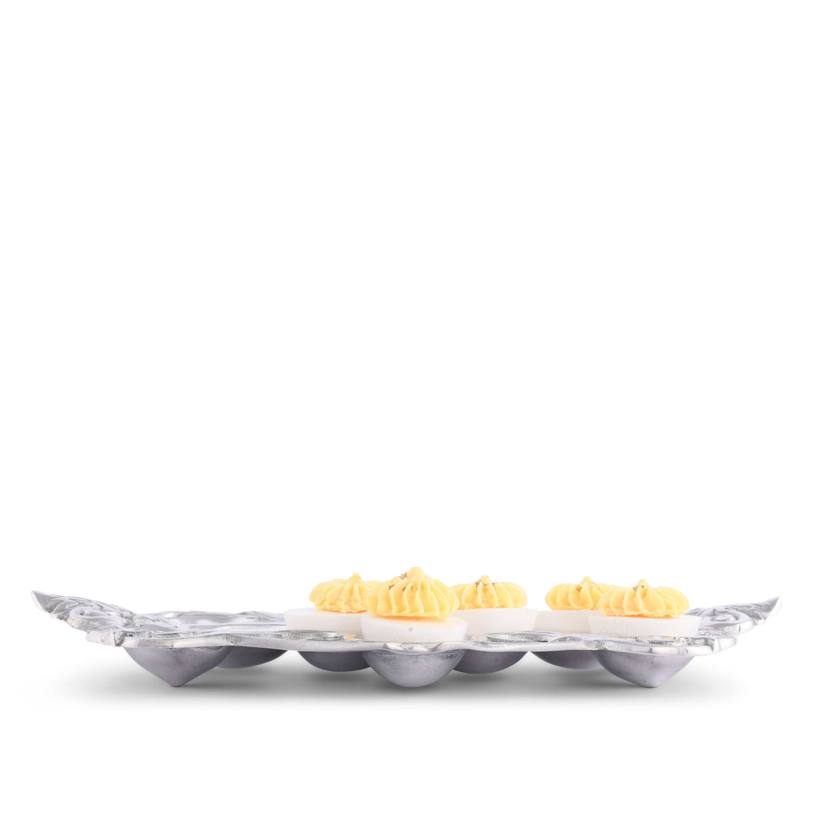 Arthur Court Fleur De Lis Fleur-De-Lis Deviled Egg Holder
