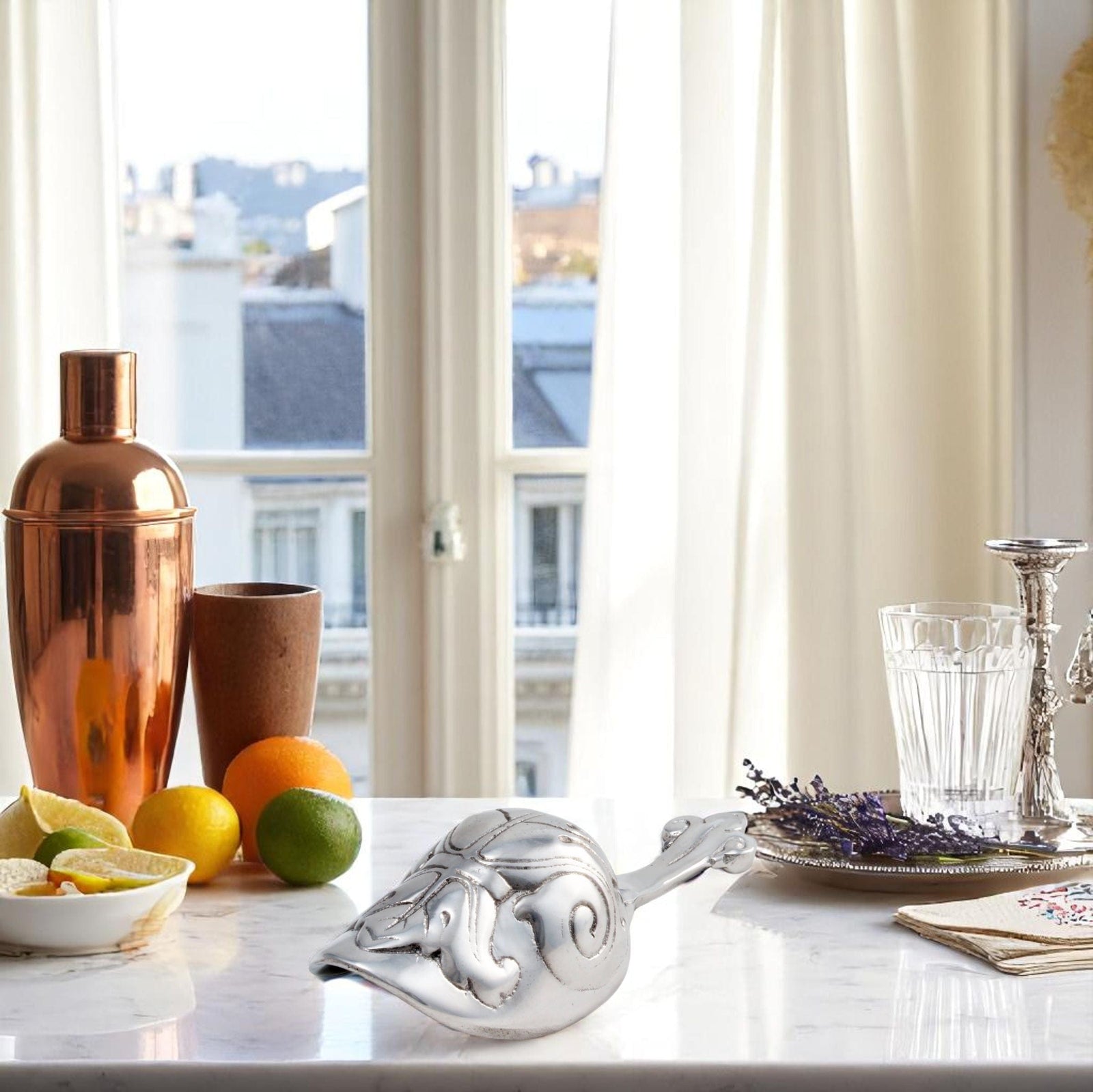 Arthur Court Fleur De Lis Fleur-De-Lis Ice Scoop