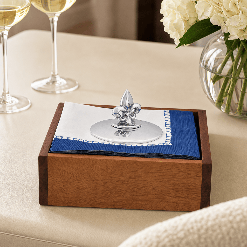 Arthur Court Fleur De Lis Fleur De Lis Napkin Weight