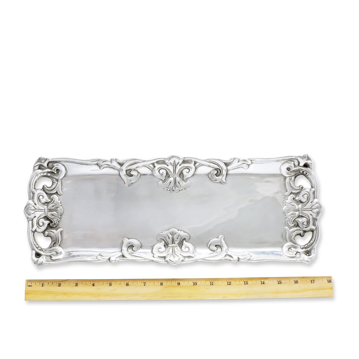 Arthur Court Fleur De Lis Fleur-De-Lis Oblong Tray