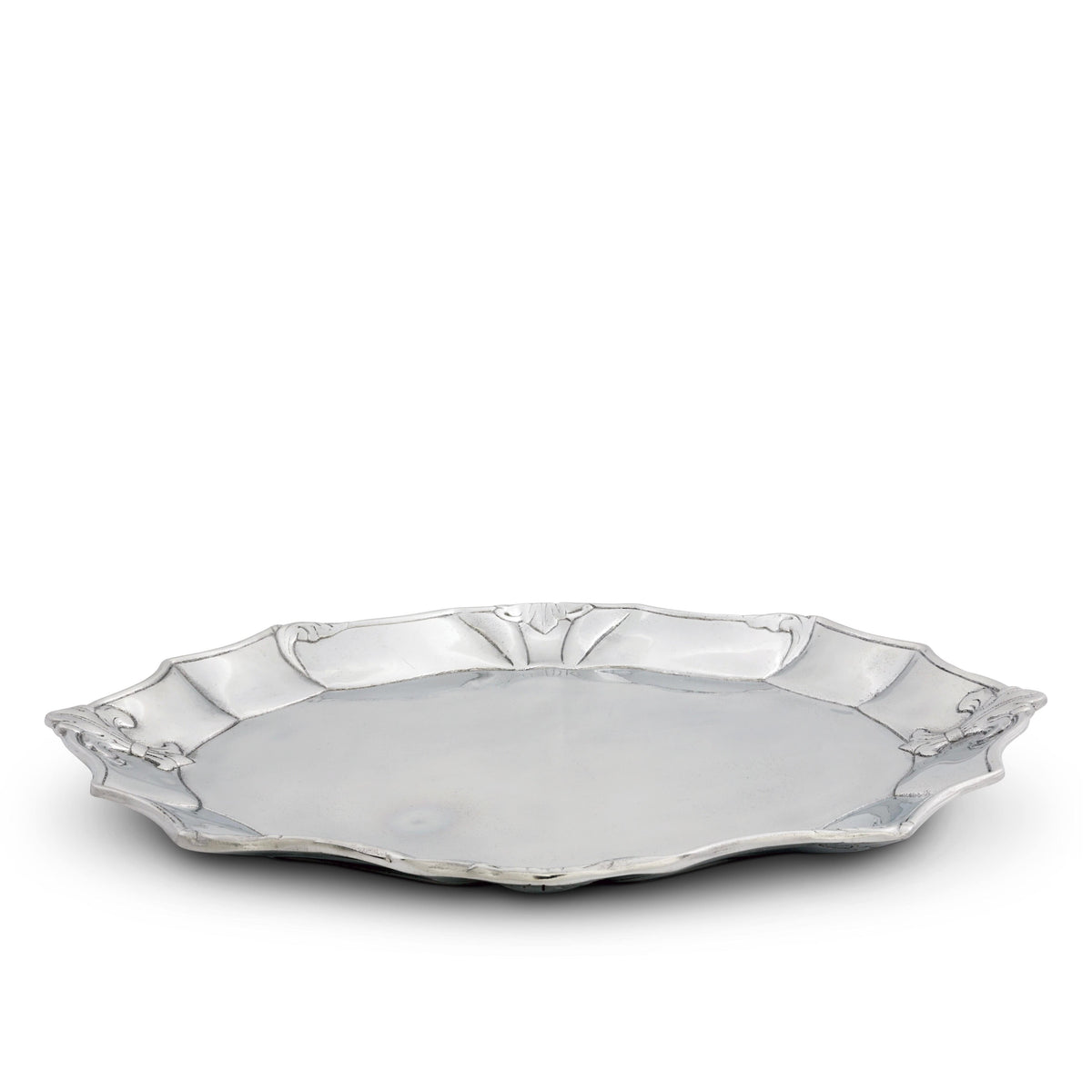 Arthur Court Fleur De Lis Fleur-De-Lis Oval Platter