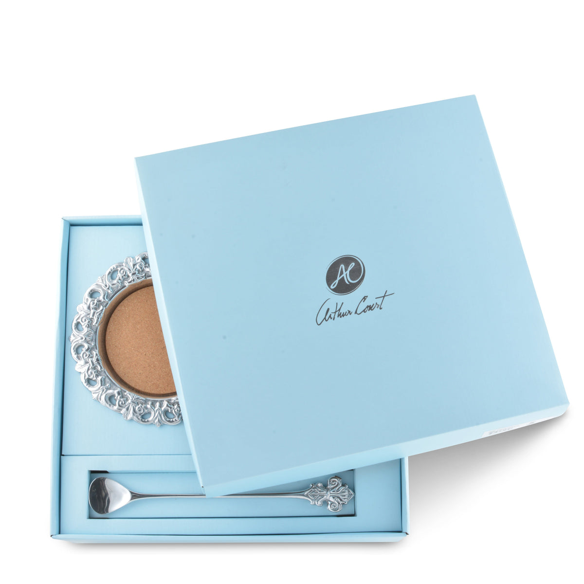 Arthur Court Fleur De Lis Fleur-De-Lis Pitcher Set