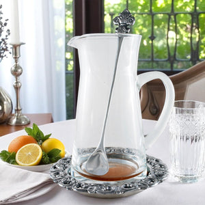 Arthur Court Fleur De Lis Fleur-De-Lis Pitcher Set