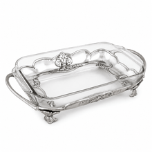 Arthur Court Fleur De Lis Fleur-De-Lis Pyrex Holder 3qt