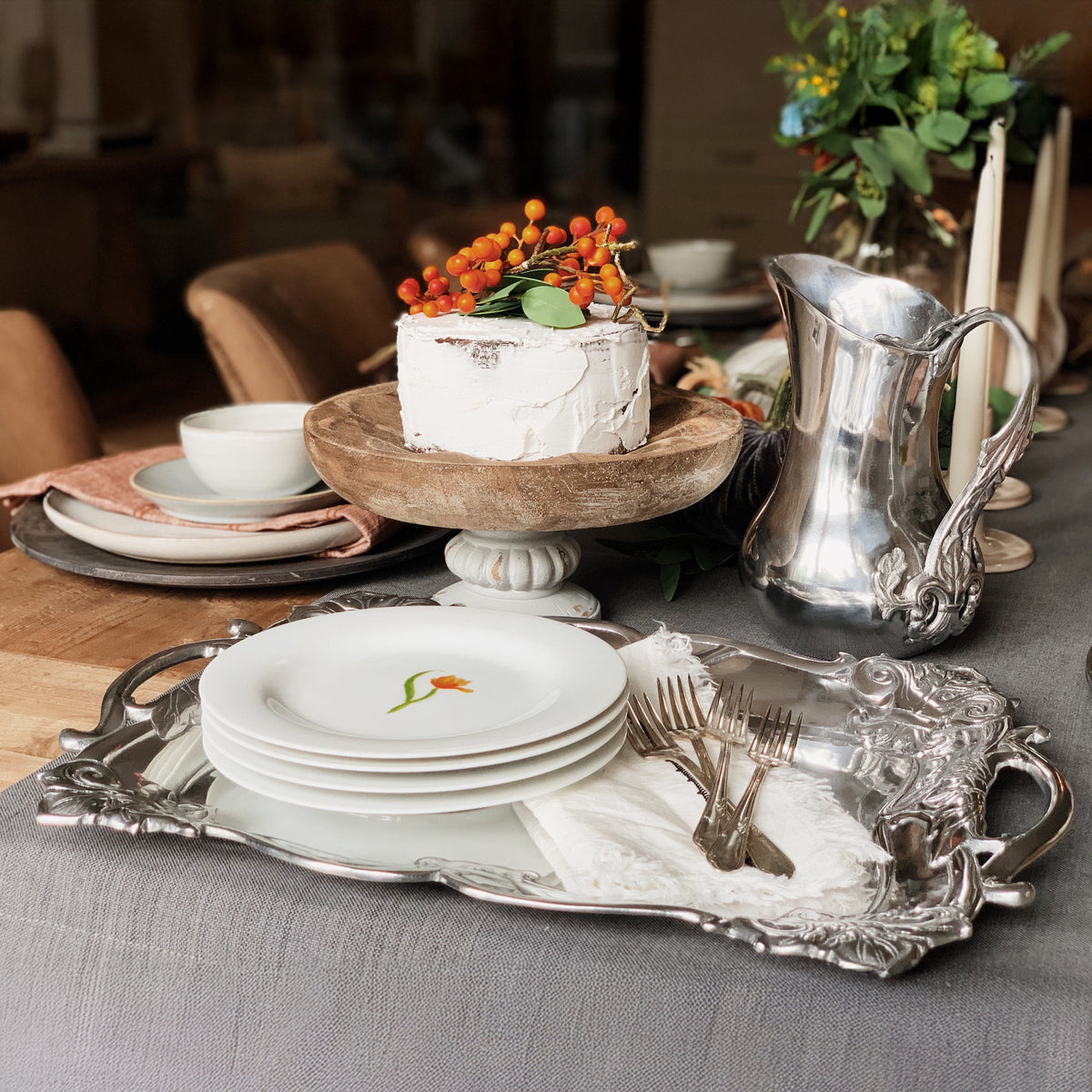 Arthur Court Fleur De Lis Fleur-De-Lis Rectangle Tray