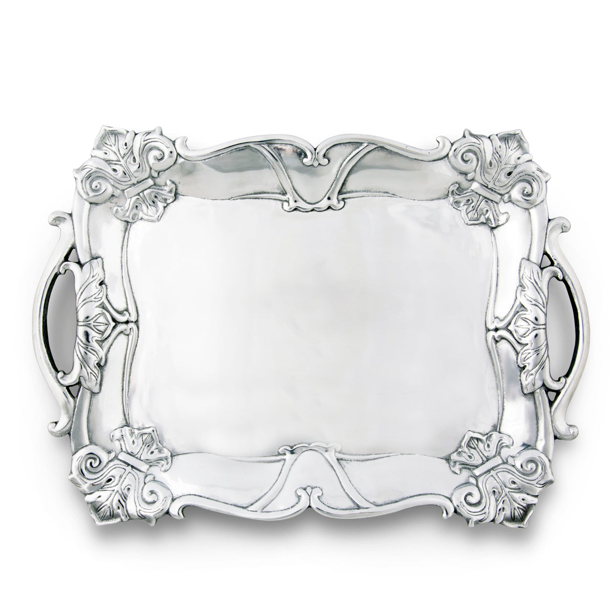 Arthur Court Fleur De Lis Fleur-De-Lis Rectangle Tray