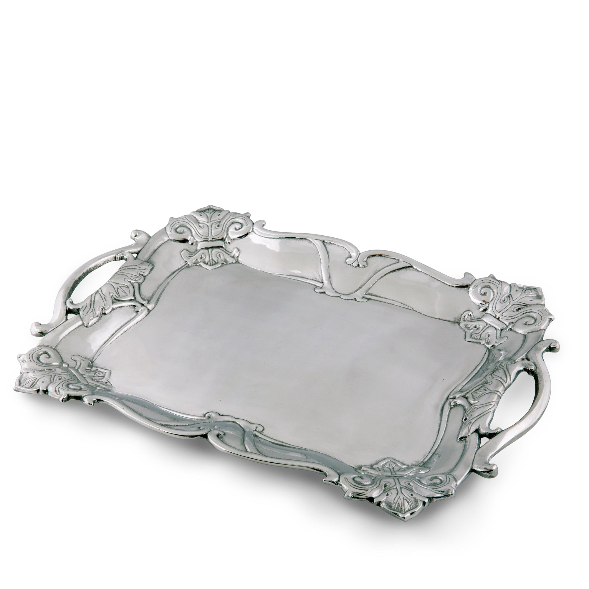 Fleur De Lis Rectangular Platter