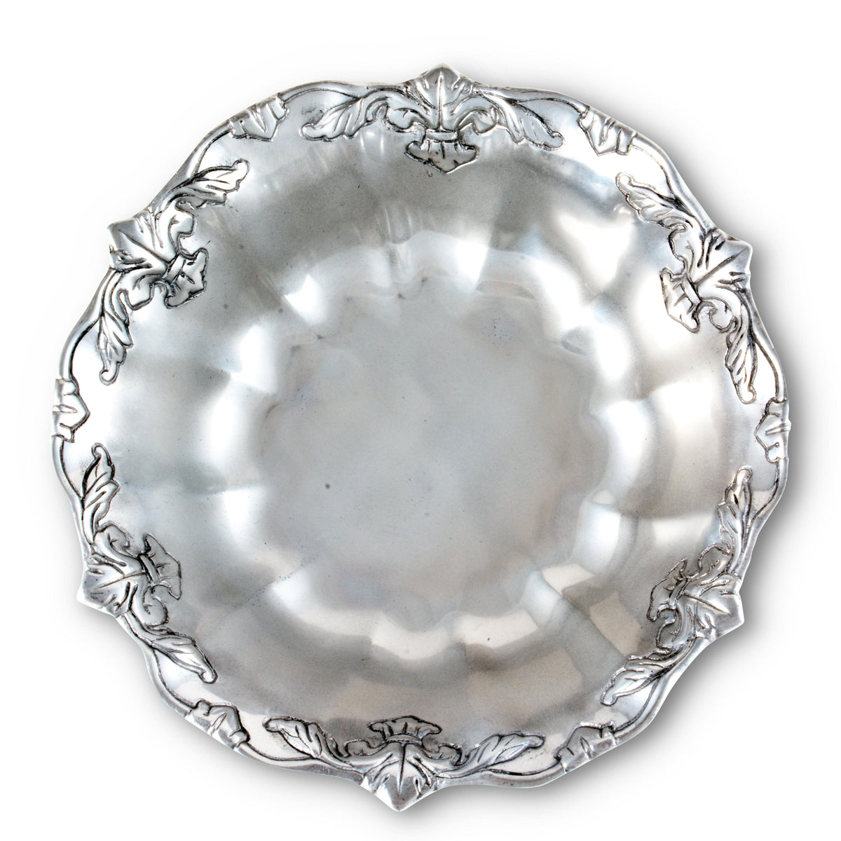 Arthur Court Fleur De Lis Fleur-De-Lis Salad Bowl 12