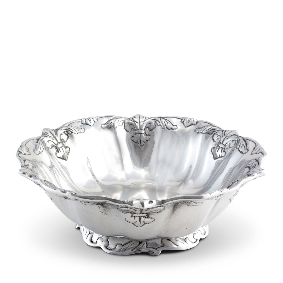 Arthur Court Fleur De Lis Fleur-De-Lis Salad Bowl 12