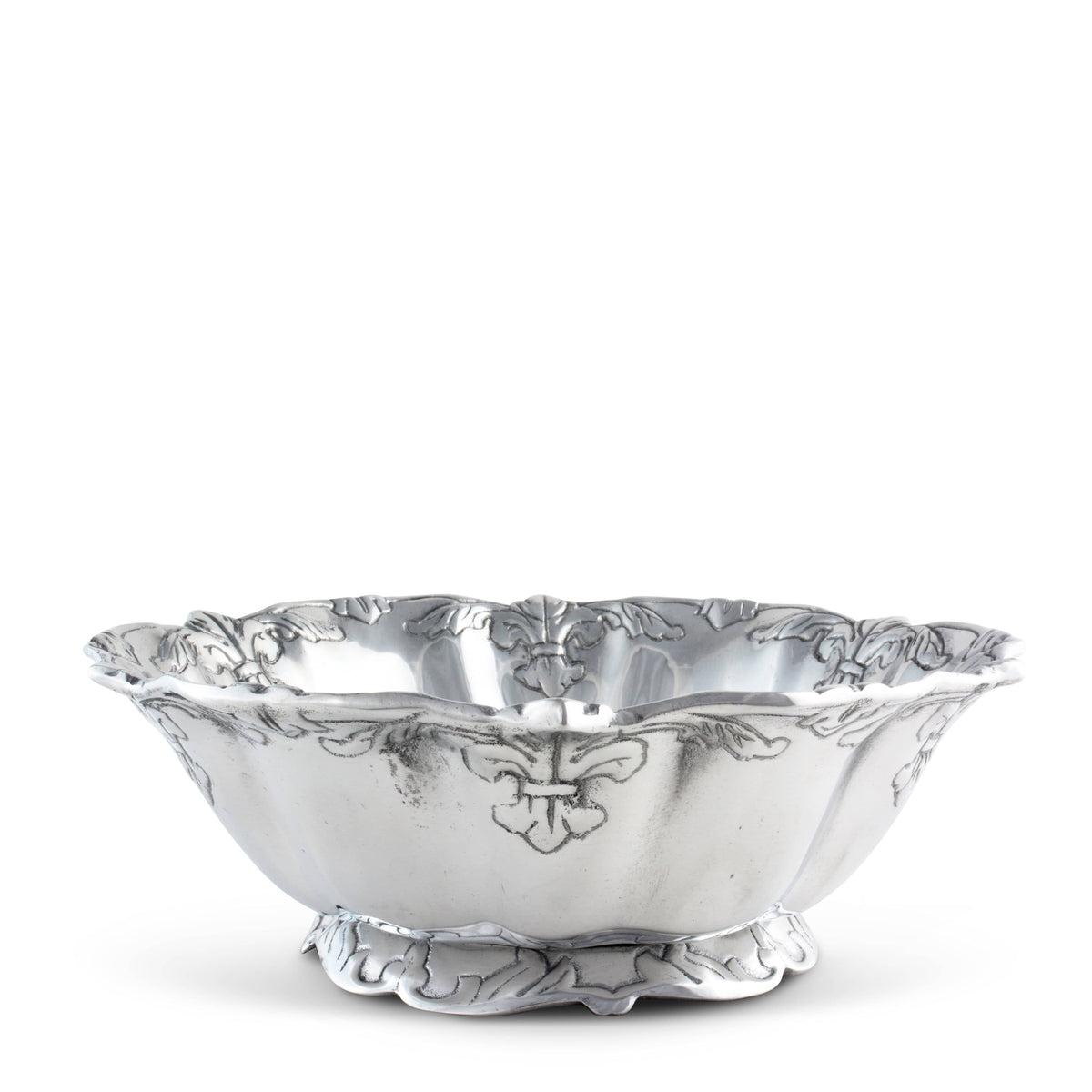 Arthur Court Fleur De Lis Fleur-De-Lis Salad Bowl 12