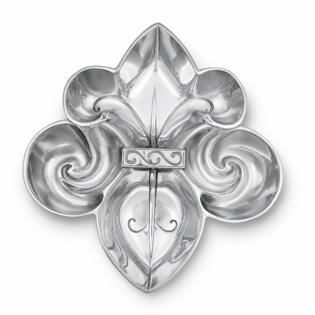Arthur Court Fleur De Lis Fleur De Lis Serving Bowl 4 Compartment