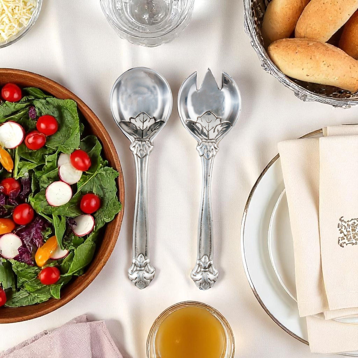 Arthur Court Fleur De Lis Fleur-De-Lis Serving Set