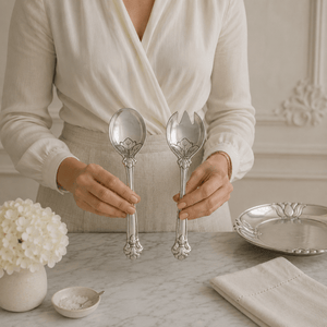 Arthur Court Fleur De Lis Fleur-De-Lis Serving Set