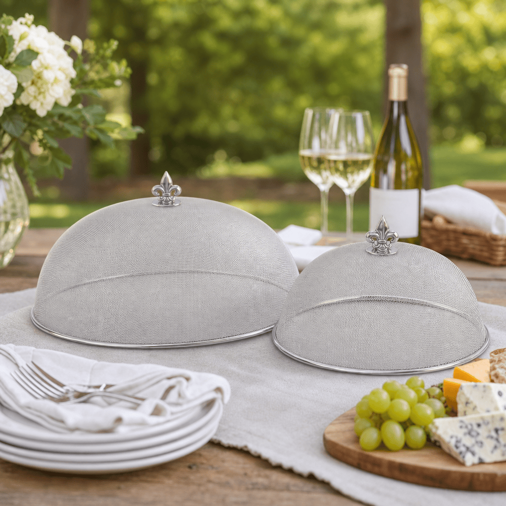 Arthur Court Fleur De Lis Fleur de Lis Stainless Mesh Picnic Cover