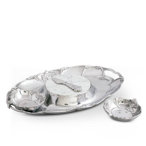 Arthur Court Fleur De Lis Fleur-De-Lis Tray Entertainment