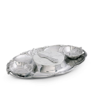 Arthur Court Fleur De Lis Fleur-De-Lis Tray Entertainment