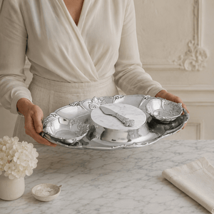 Arthur Court Fleur De Lis Fleur-De-Lis Tray Entertainment