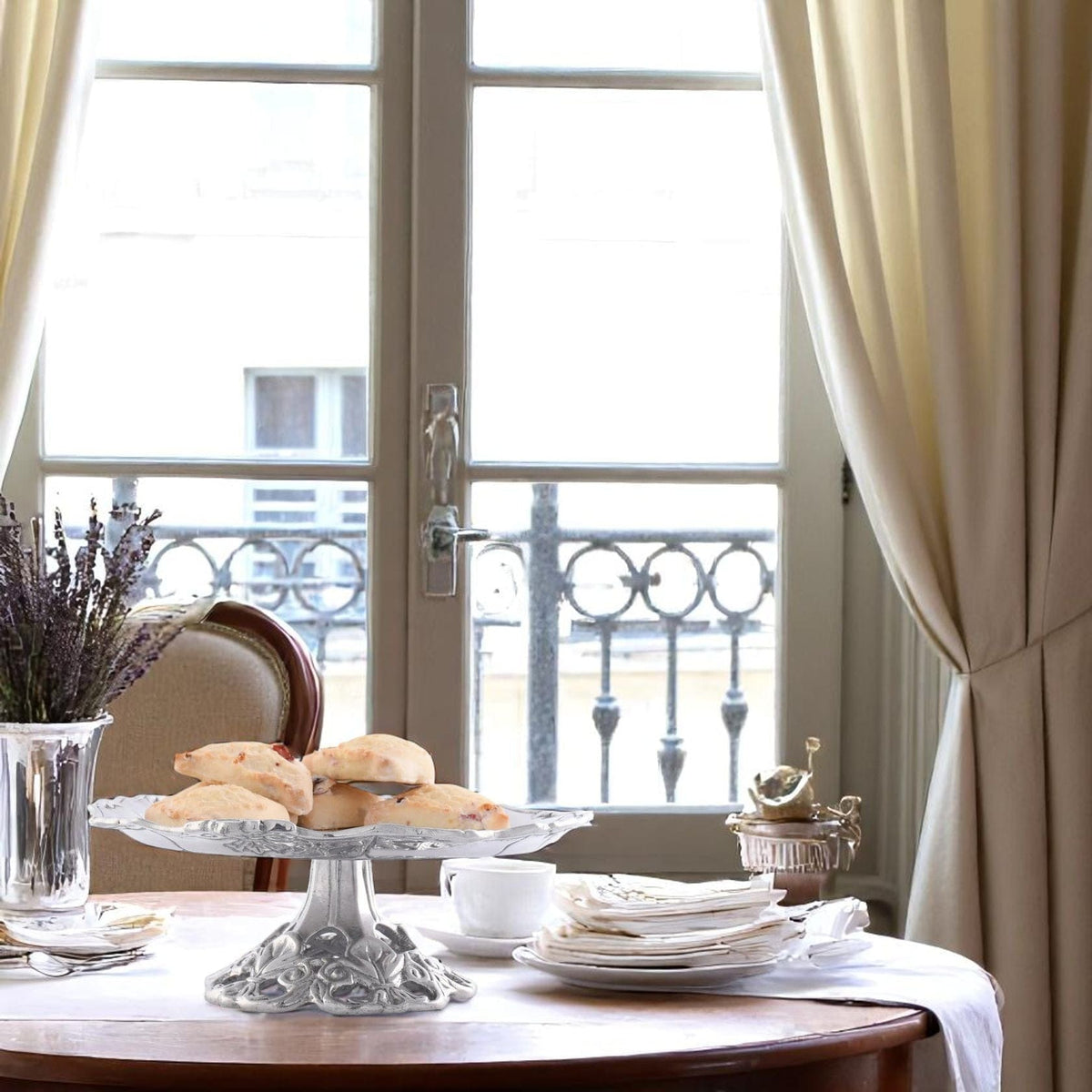 Arthur Court Fleur De Lis Fleur de Lis Treat / Cookie Stand