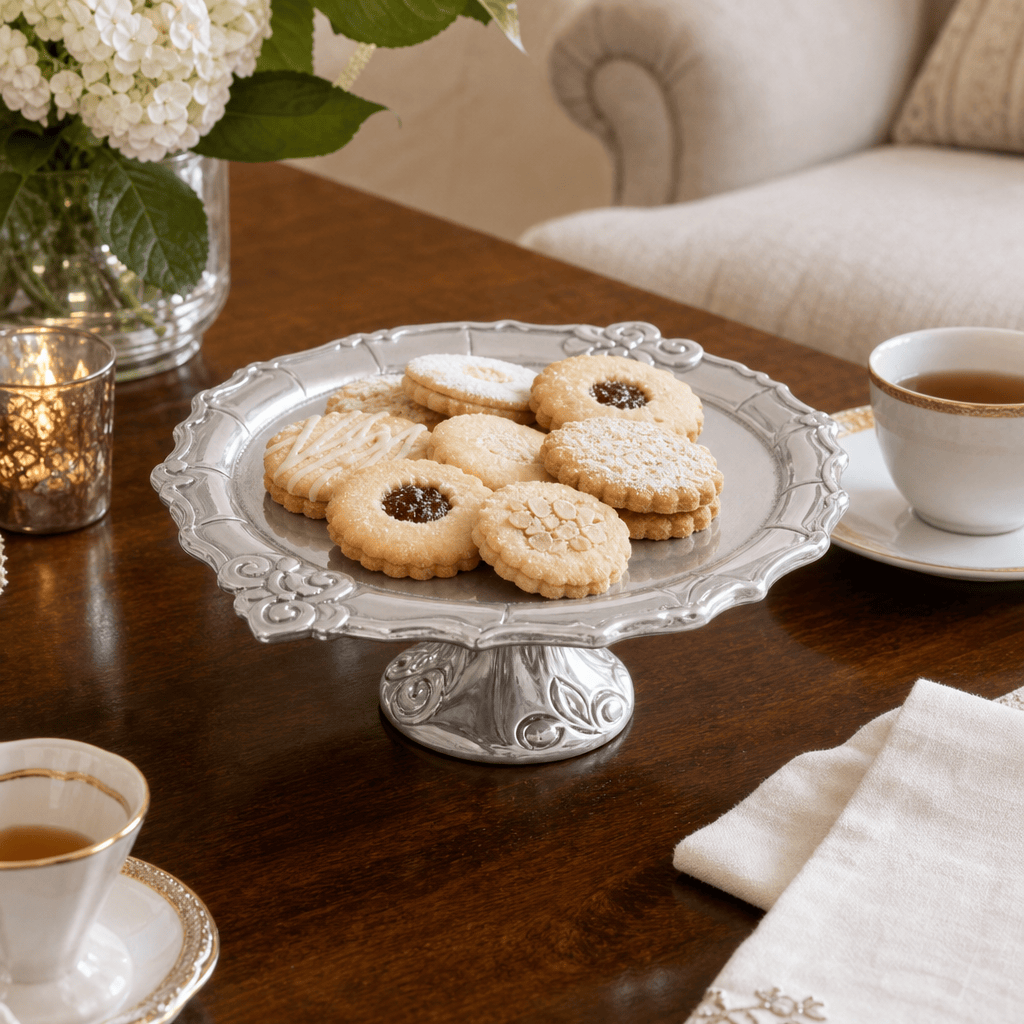 Arthur Court Fleur De Lis Fleur de Lis Treat / Cookie Stand