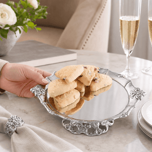 Arthur Court Fleur De Lis Fleur de Lis Treat / Cookie Stand