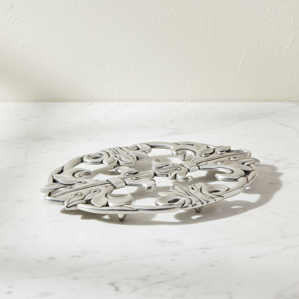 Arthur Court Fleur De Lis Fleur-De-Lis Trivet