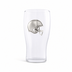 Arthur Court Football Football Beer Pint Glasses - Set of 4