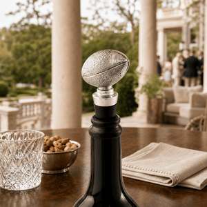 Arthur Court Football Football Bottle / Wine Stopper