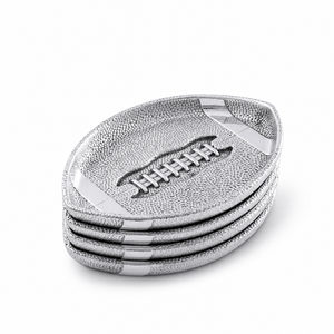 Arthur Court Football Football Coasters - Set of 4