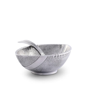 Arthur Court Football Football Condiment Bowl with Spoon